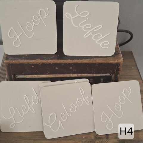 6 x Coasters R80.00 per set